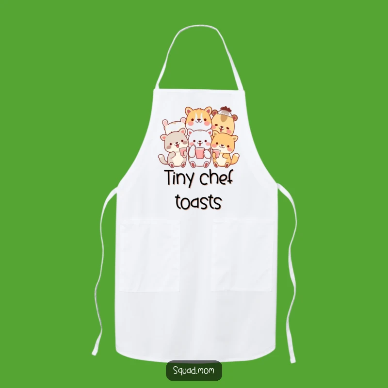 Funny Animal Friends Party Apron - Cook Up Some Fun - Great Funny Gift!