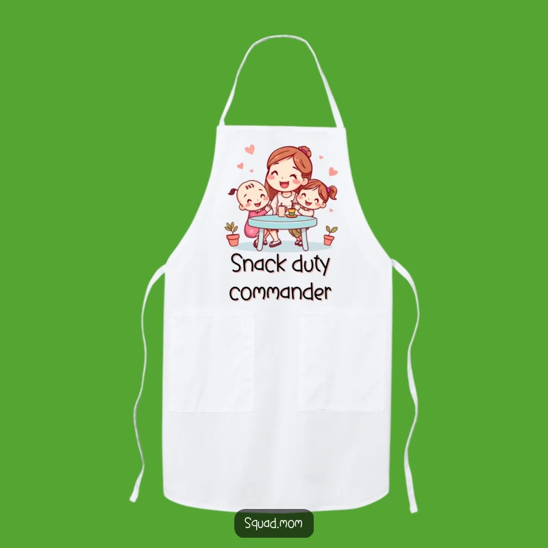Funny Mom Friend Playdate Apron - Kitchen Humor and Hilarious Gift for Cooks