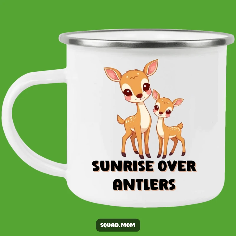 Adventure Deer Mom Camping Mug - Sip Nature's Calm - Perfect Funny Gift!
