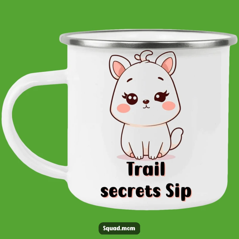 Durable Funny Kawaii Mom Animal Camping Mug - Adventures with a Wink!