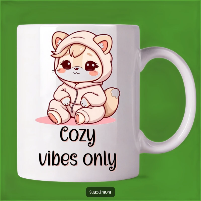 Funny Kawaii Mom Friend Mug - Comfy & Cute Loungewear Style