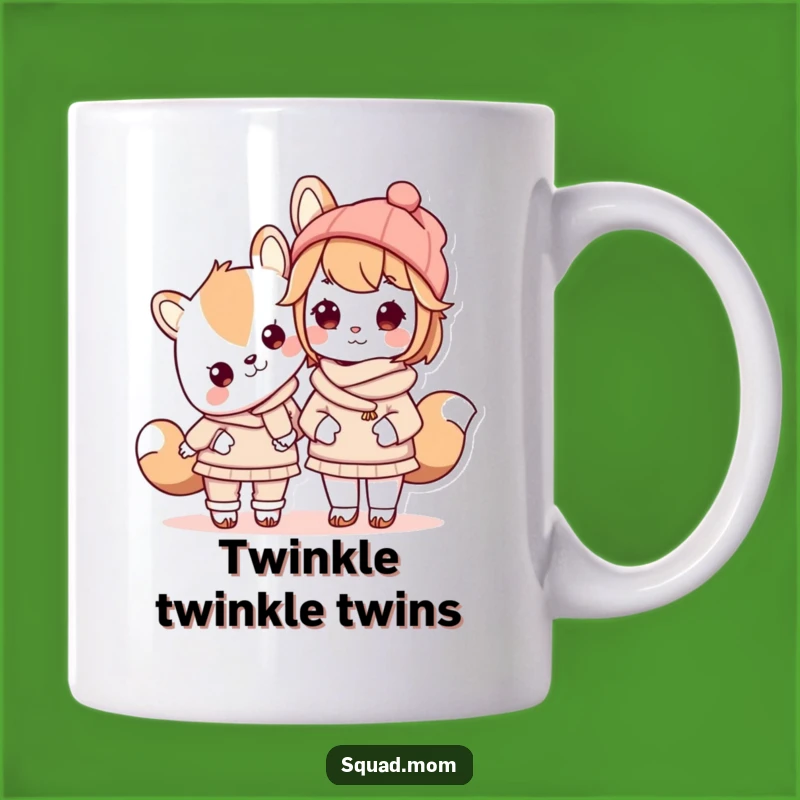 Funny Kawaii Mom Matching Outfit Mug - Adorable Mom Child Duo Funny Gift!