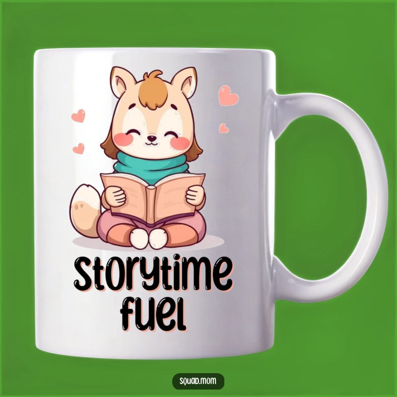 Funny Kawaii Mom Friend Story Mug - Cozy Reading Time
