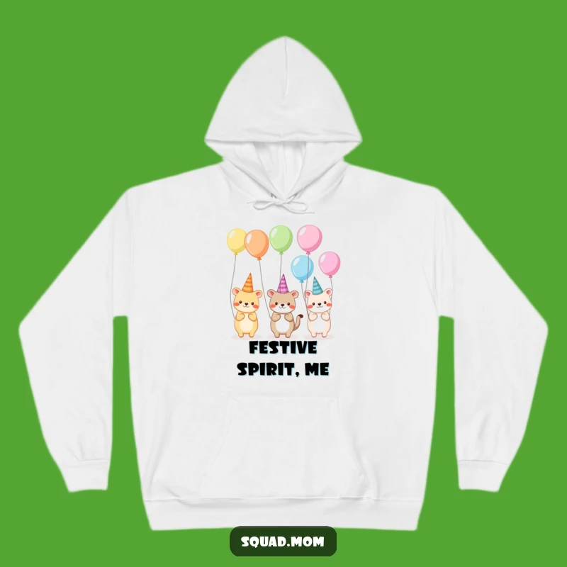 Funny Animal Party Hoodie: Cozy & Silly Hats, Hilarious Friends Comfort Gift