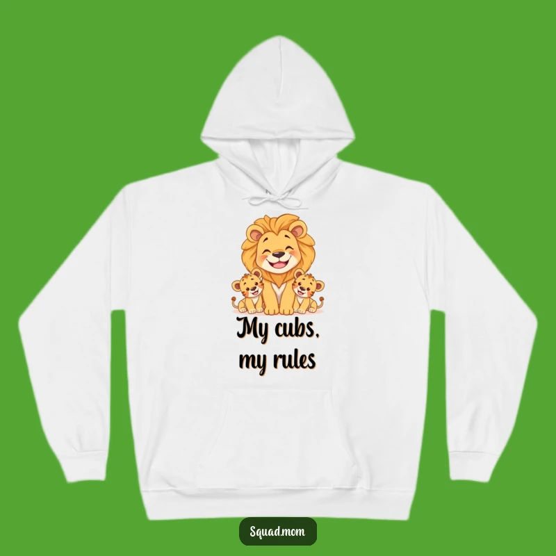 Cozy Funny Lion Mom Hoodie - Warm & Fierce Gift
