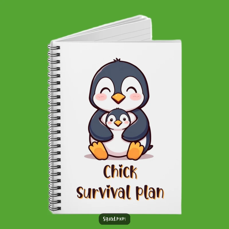 Funny Penguin Mom Journal - Jot Down Mom Thoughts - Awesome Funny Gift!