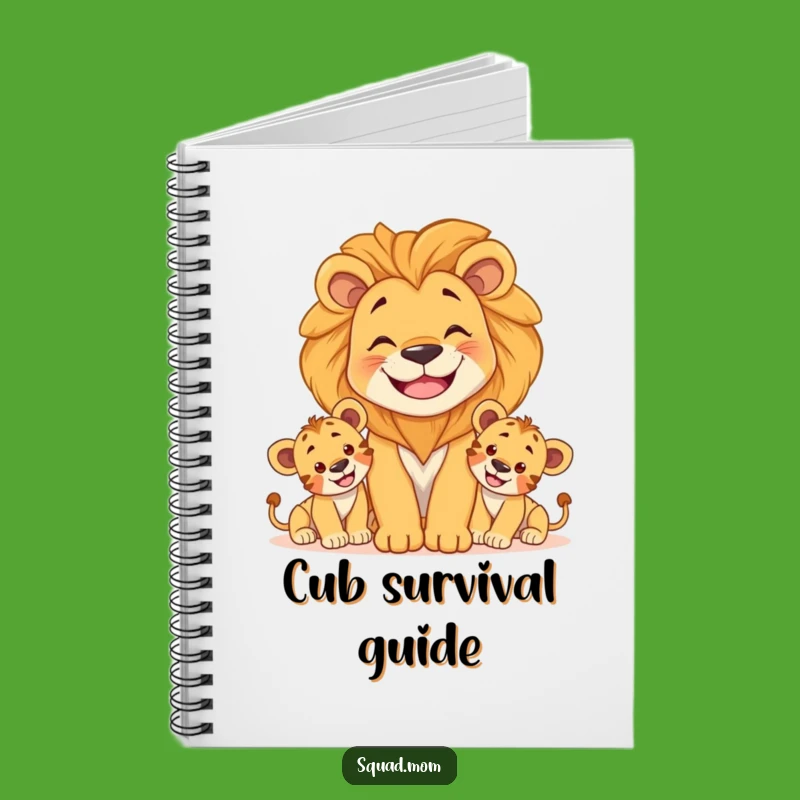 Funny Lion Mom Notebook - Capture Fierce Ideas Gift