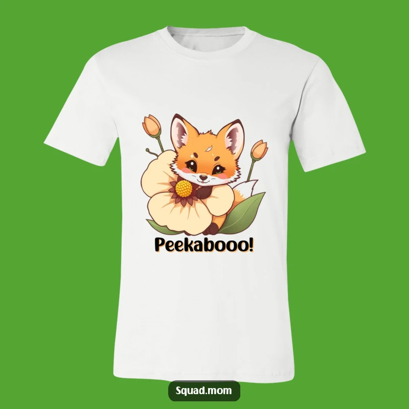 Funny Fox Cub T-Shirt - Playful Woodland Creature Tee for Laughter
