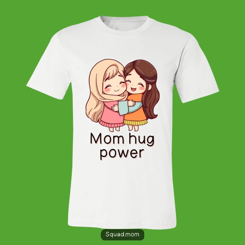 Funny Mom Friend Hug T-Shirt Celebrate Your Bond with This Comfy Tee