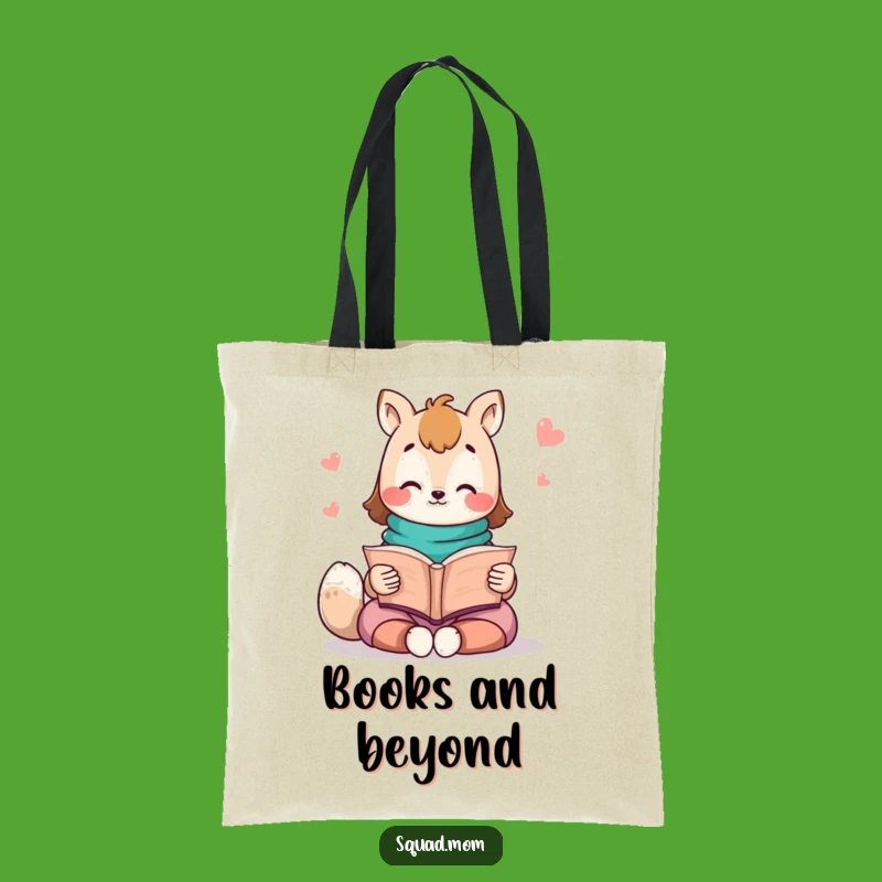 Funny Kawaii Mom Friend Story Tote Bag - Carry Your Tales