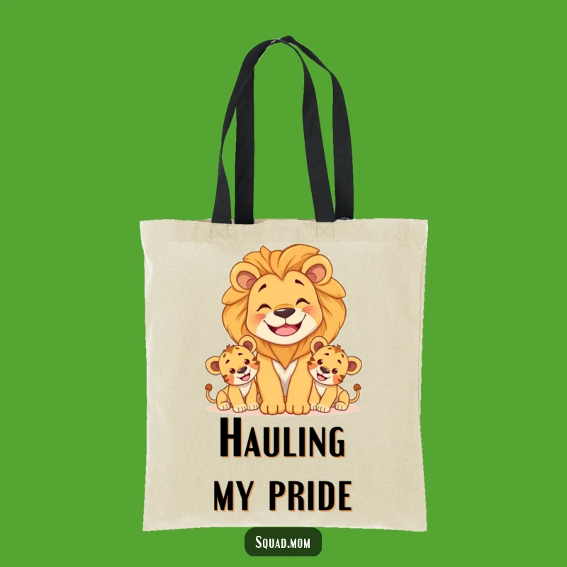 Funny Lion Mom Tote Bag - Stylish & Strong Carryall Gift